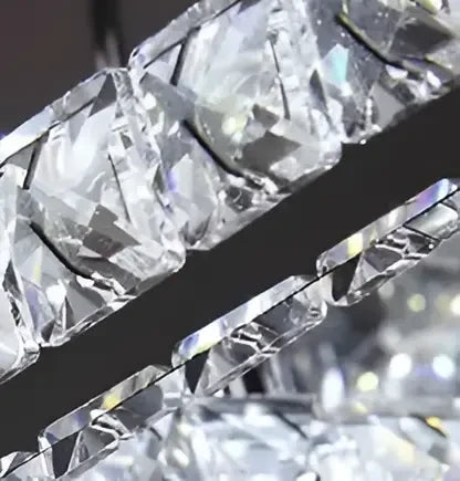 LED dióda LED PRISM Antea, diaľkové ovládanie, 40 W, kryštál a kov, nestabilná, nastaviteľná výška, studené/horúce/neutrálne svetlo