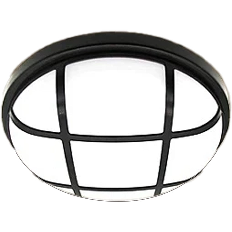 Vonkajšie LED nástenné svietidlo AX311/218BK, Priemer 22cm, 24W, IP65, Teplé svetlo