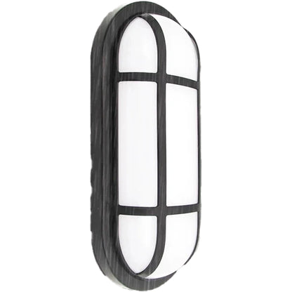 Vonkajšie nástenné LED svietidlo AX321/218BK, 24W, IP65, biela a čierna