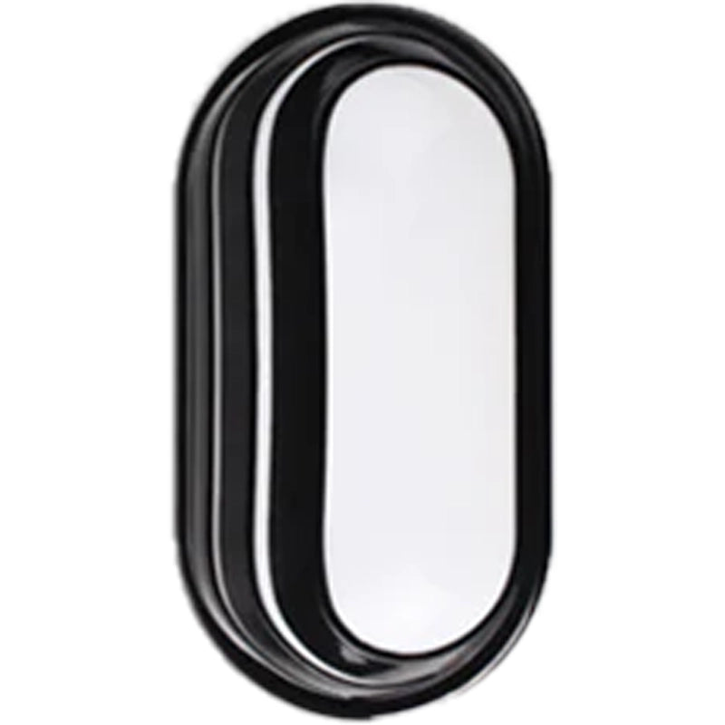 Vonkajšie LED nástenné svietidlo AX322/270BK, 24W, Teplé svetlo 3000k, IP65, čiernobiele