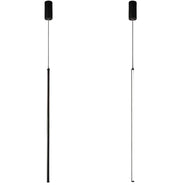 Prívesok Pluto, 17W, studené/teplé/neutrálne svetlo, čierny