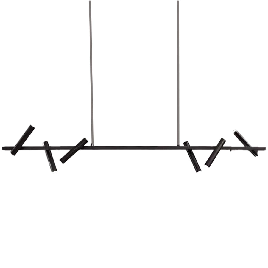 Harman LED luster, 23W, 6 zdrojov, neutrálne svetlo, čierny