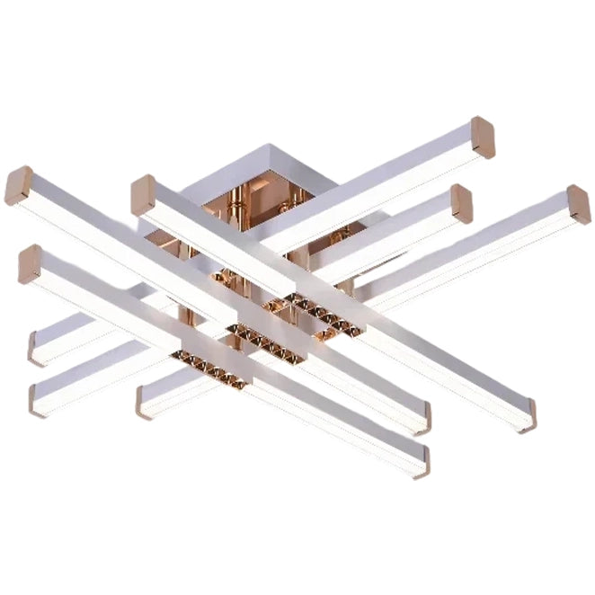 LED luster s diaľkovým ovládaním LT178/6WH, 84W, 6 prvkov, studené/teplé/neutrálne svetlo, stmievateľné, biely