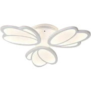 LED luster s diaľkovým ovládaním TULIP 45W, 3 okvetné lístky, studené/teplé/neutrálne svetlo, stmievateľné, biela