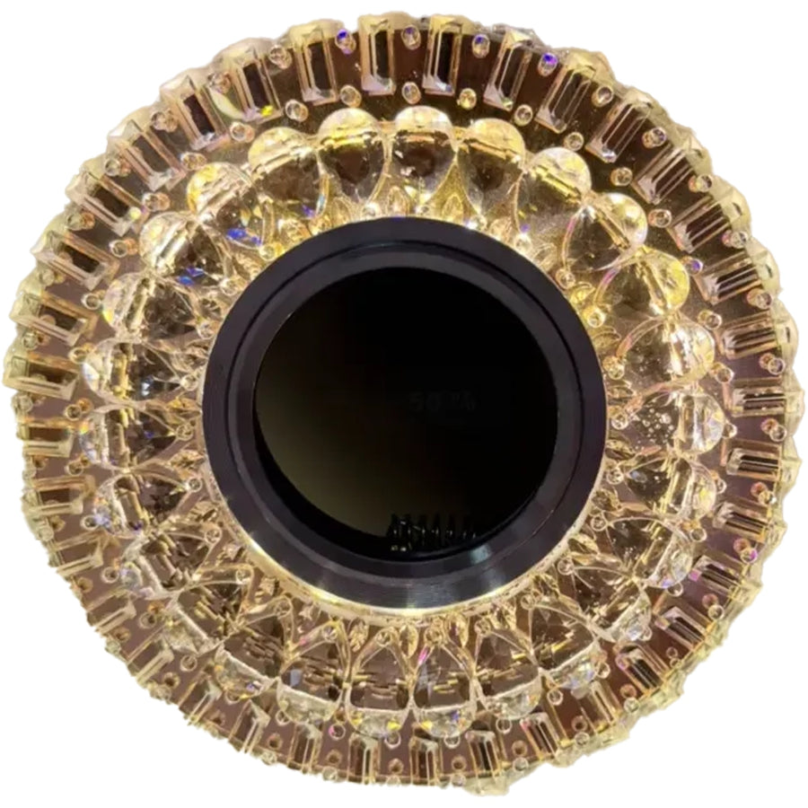 LED bodová, STRAHL II, 4W, Okrúhla, Teplé svetlo, Transparentná