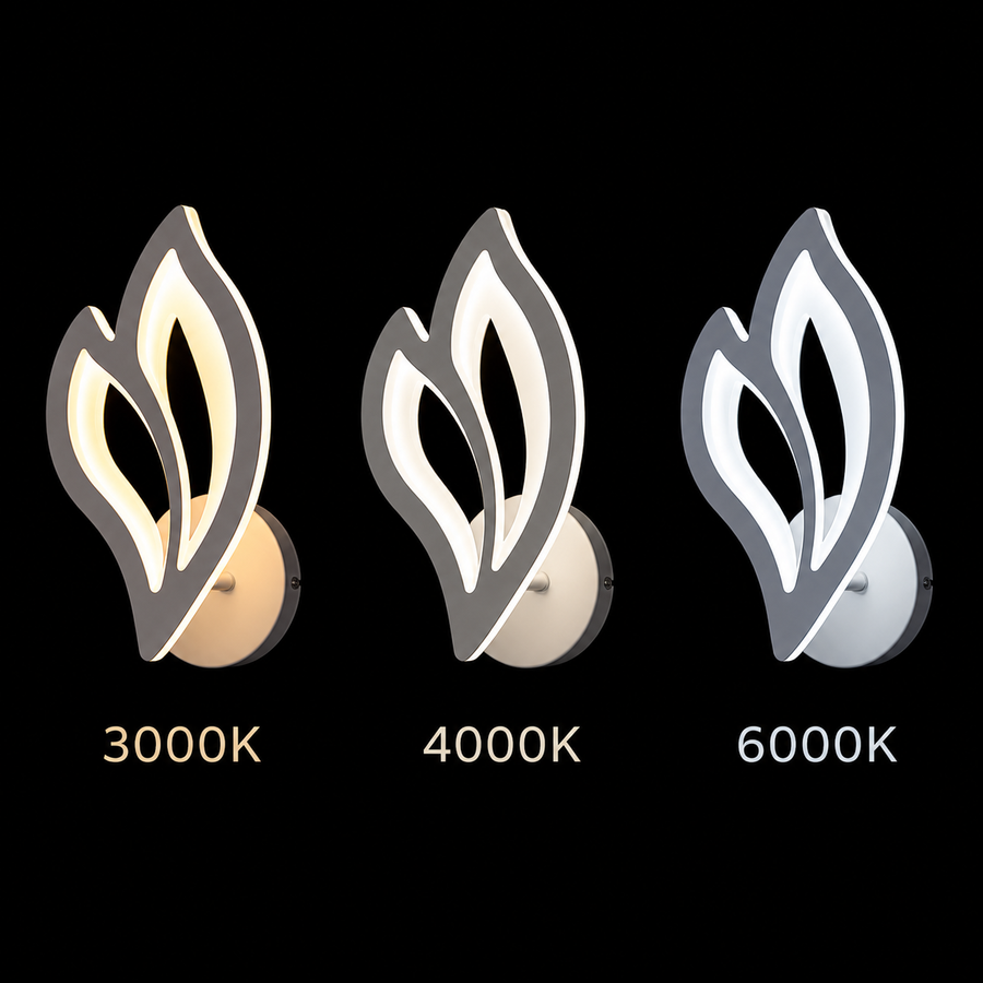 LED svietidlo LILY 14W Petal Light Cold/Warm/Neutral Acrylic and White Metal