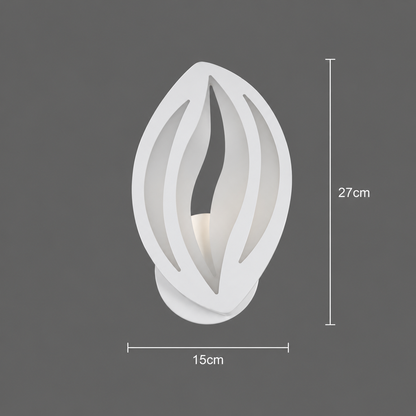 Naneste LED orchideu 11W petala svetlo studeného/teplého/neutrálneho kovového kovu biele