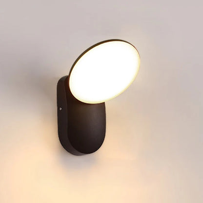 Vonkajšie LED nástenné svietidlo 24W, AX310/218WH, Priemer 22, Studené svetlo 3000K, IP65, Biele