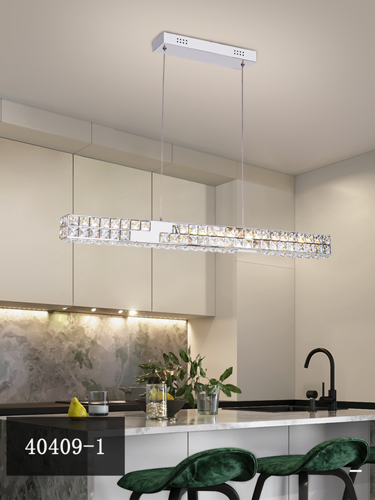 Candelabru LED cu Telecomanda, PRISMORA, Diametru 85 cm, Inaltime 120 cm, Lumina Rece/Neutra/Calda, Dimabila, Crom, Cristal, Metal Candelabre Moderne Default Title Alessandro Design
