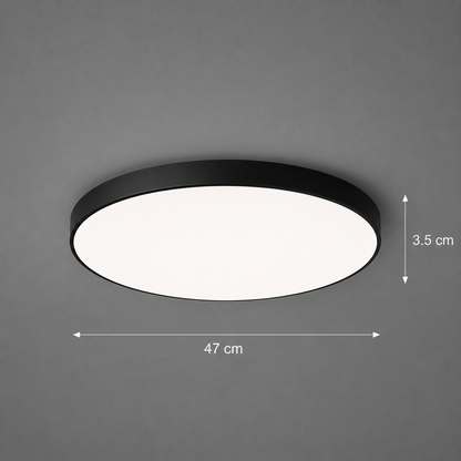 LED stropné svietidlo SOLIS 47cm 70W Cold Light Black