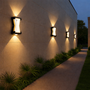 Fantázia aplikuje exteriér a interiér LED, 2 zdroje x 1w, IP65, kovové, čierne, 3000K