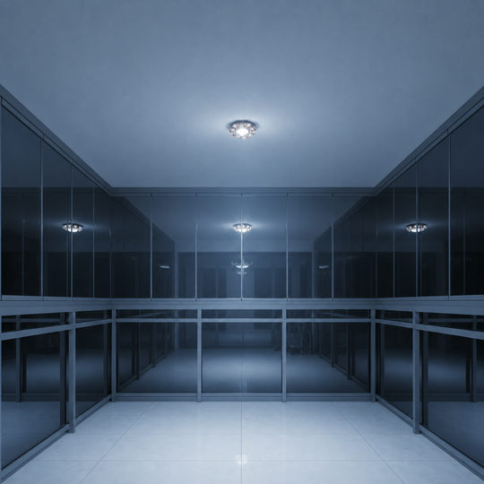 ORBITA LED Spot, 5 W, okrúhle, studené / teplé svetlo, starožitný bronz, živica a sklo LED Spot Predvolený názov Alessandro Design