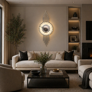 Luna dekoratívne nástenné LED svietidlo 83 W priemer 120 cm studené/neutrálne/teplé svetlo čierne