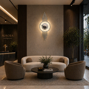 Luna dekoratívne nástenné LED svietidlo 83 W priemer 120 cm studené/neutrálne/teplé svetlo čierne