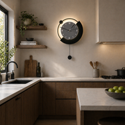 Luna dekoratívne nástenné LED svietidlo 83 W priemer 120 cm studené/neutrálne/teplé svetlo čierne