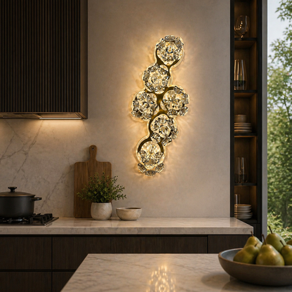 Luna dekoratívne nástenné LED svietidlo 83 W priemer 120 cm studené/neutrálne/teplé svetlo čierne