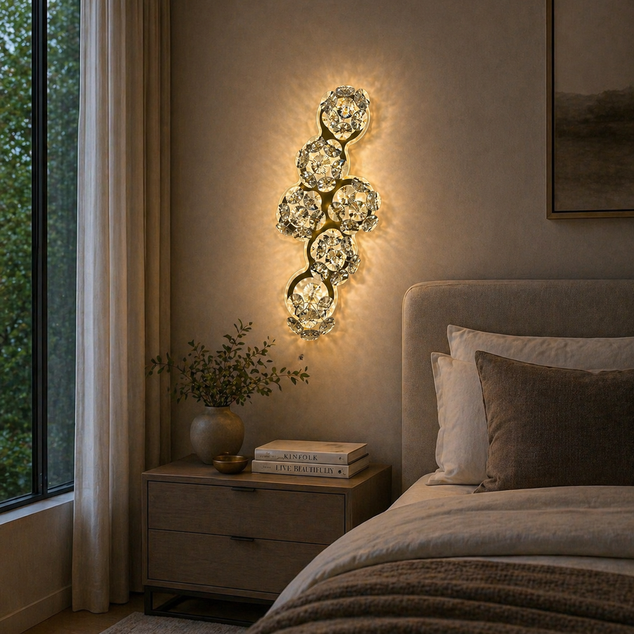 Luna dekoratívne nástenné LED svietidlo 83 W priemer 120 cm studené/neutrálne/teplé svetlo čierne