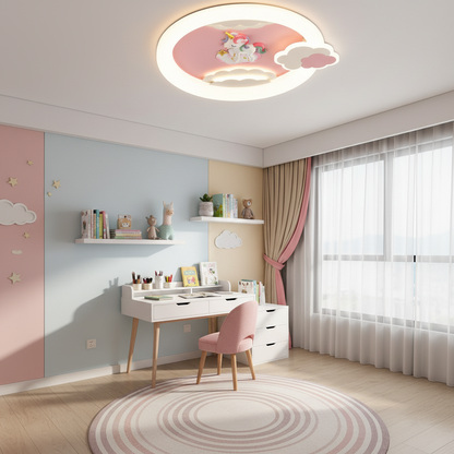 LED luster CONSTELATION 49W, Priemer 49cm, Studené/Teplé/Neutrálne svetlo, Biela Modrá