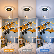 Závesný LED luster AVION 148W, studené/teplé/neutrálne svetlo, strieborný