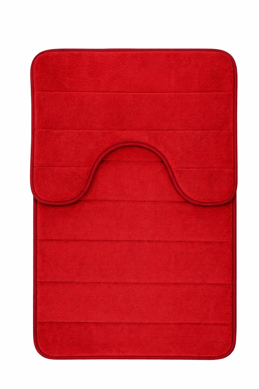 Sada 3 predložiek do vane, 50x40 cm, modrá, protišmyková