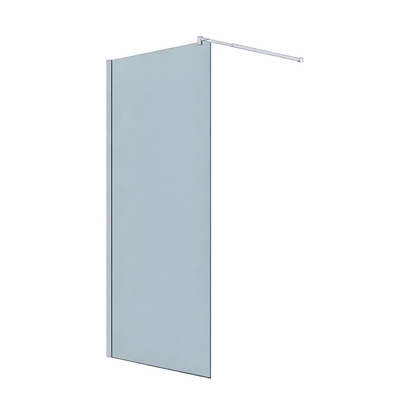 Paravan duș Walk-In 120x195 cm, sticlă securizată 8 mm, gri, profil metalic rezistent Dus Walk-in Default Title Alessandro Design