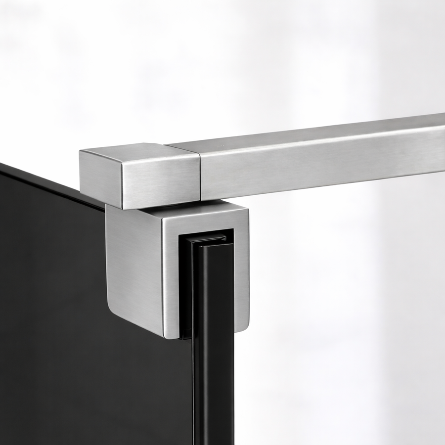Paravan duș Walk-In 120x195 cm, sticlă securizată 8 mm, gri, profil metalic rezistent Dus Walk-in Default Title Alessandro Design