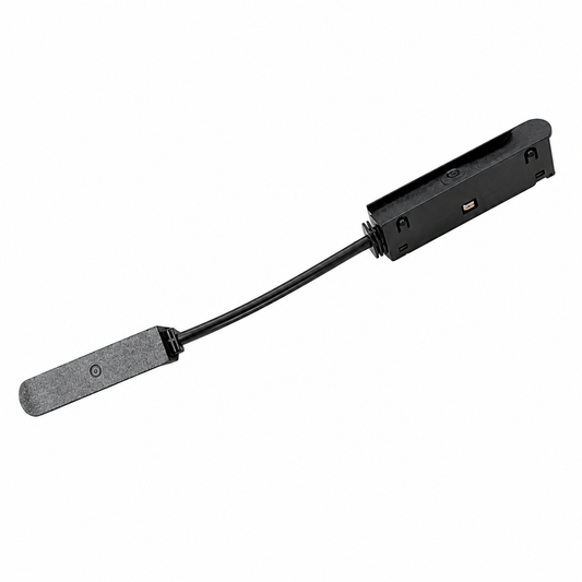 Conector Electric Flexibil Pentru Sina Magnetica NAVOI, Metal si Acrilic, Negru