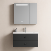 Ingrid skrinka s LED zrkadlom DBP123 80x70 biela