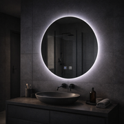 Okrúhle LED zrkadlo, 70cm, Isolda, Touch, Demister systém