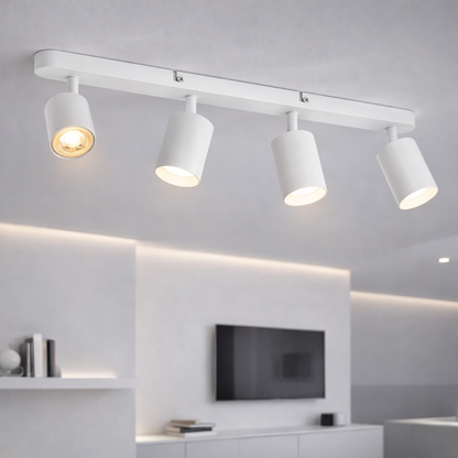 Lustu joom s lineárnym projektorom 2xgu10 čierny