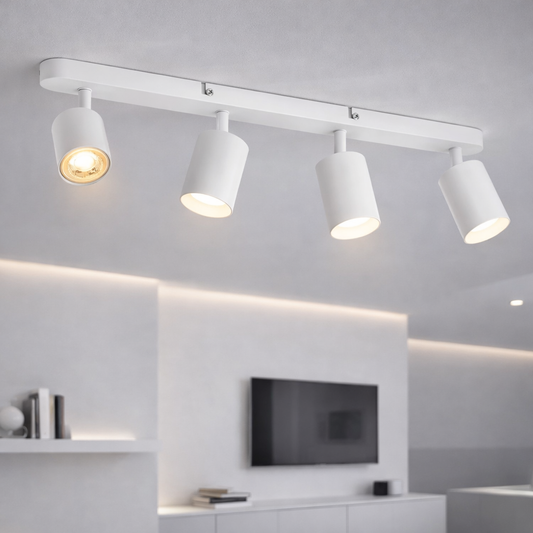 Lustu joom s lineárnym projektorom 2xgu10 čierny