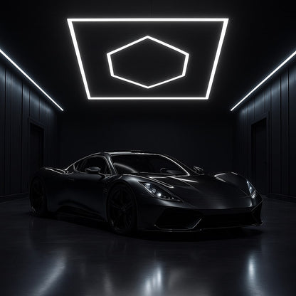 Honeycomb 1050 mm x 1200 mm LED šesťuholníky