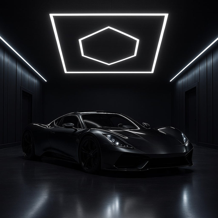 Honeycomb 1050 mm x 1200 mm LED šesťuholníky