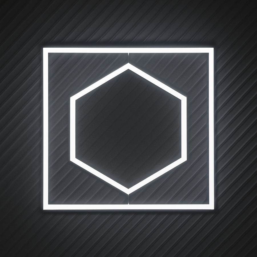 Honeycomb 1050 mm x 1200 mm LED šesťuholníky