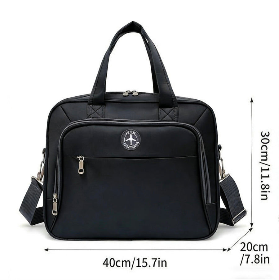 Geantă business laptop ASTANA, 40x20x30cm, Oxford, Negru
