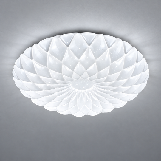 Stropné svietidlo PL154 LED 35 cm, 31W, 3000K / 4000K / 6000K, biela, kov a akryl