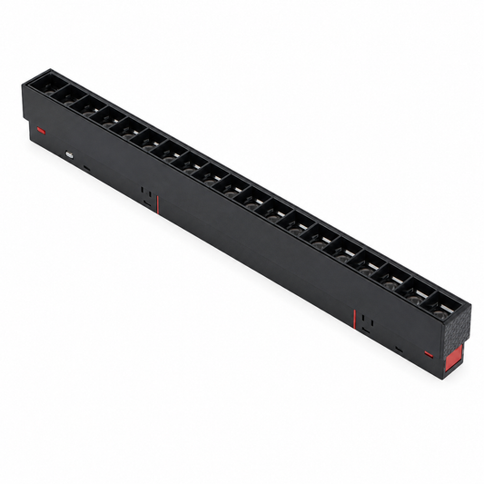 Grila LED Pentru Sina Magnetica ZARAFSHAN, 12W, Lungime 22.3cm, Lumina Neutra, Negru