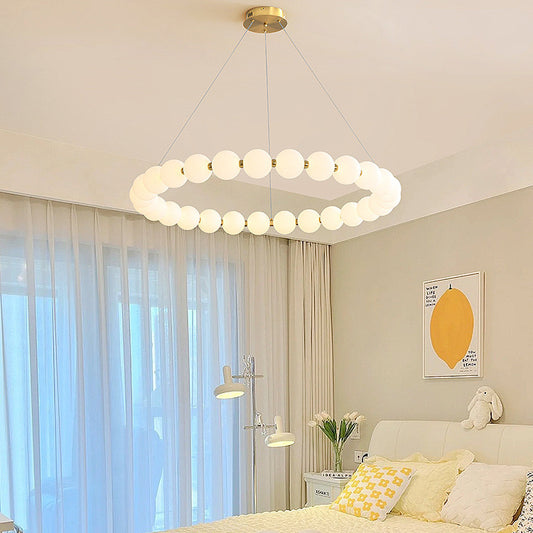 Lustra zavesená LED Acryl Celest s diaľkovým ovládaním, stlmiteľné, 3000 k/4000k/6000k, zlato, kov a akryl