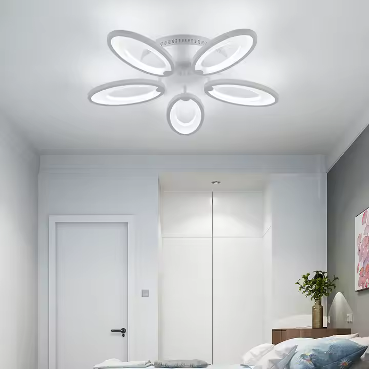 LED túžba so slnečnicou 54 W diaľkové ovládanie 5 prvkov Cold/horúca/biela neutrálna biela
