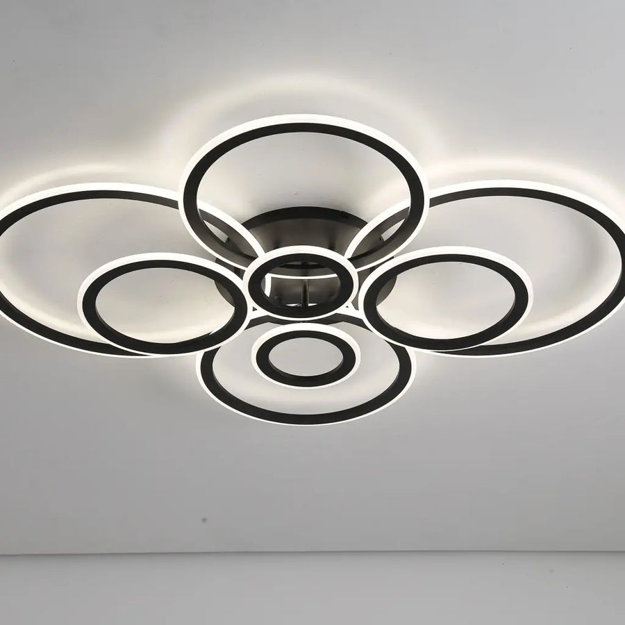 LED lulus s LED LED Betty 130W SMOLNÁ Čierna biela