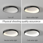 LED stropné svietidlo s diaľkovým ovládaním, PL103/520BK, 30W, priemer 49 cm, teplé/studené/neutrálne svetlo, čierna