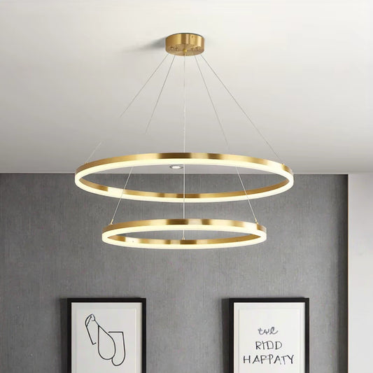 Led Lulus s Christine 100W Dimabila auriu