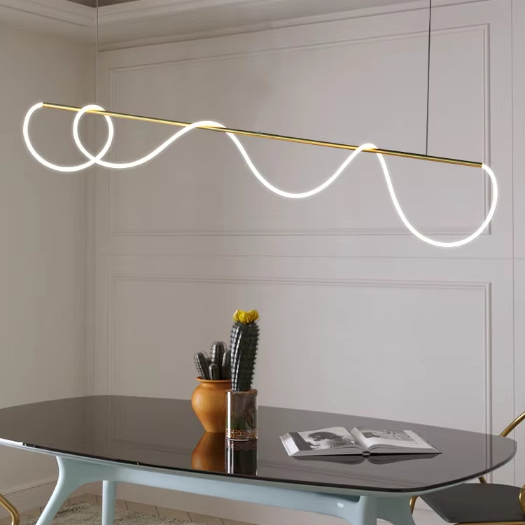 Lustra pozastavená LED Acril Zara s diaľkovým ovládaním, stmievateľná, 3000K/4000K/6000K, zlato