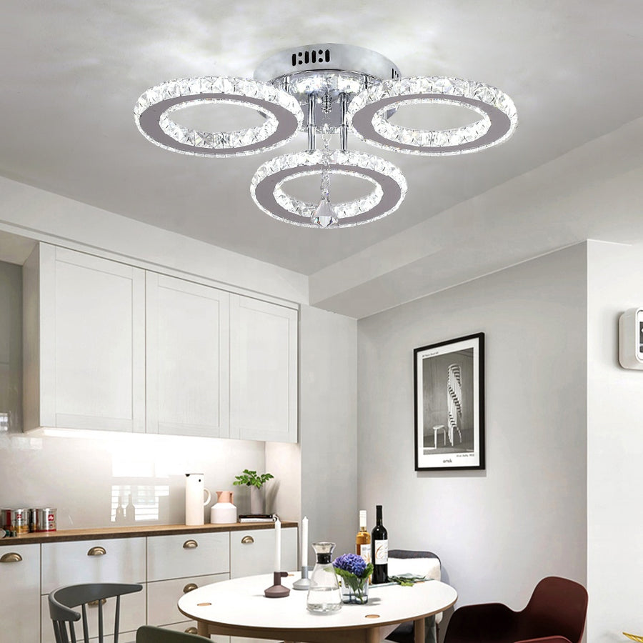 Led Lulus s diaľkovým ovládaním Cristal Alanubis 37W