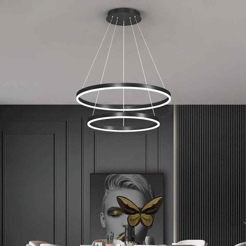 LED LED Casiana s diaľkovým ovládaním, 100W, čierna, vyhoditeľná