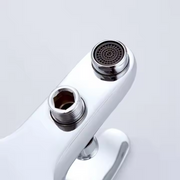 Vrátane kúpeľa, sprchy a hadice, zliatina, keramická kazeta, Chrome, CD001