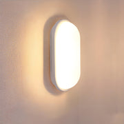 Vonkajšie nástenné LED svietidlo, 12W, IP65, biele, teplé svetlo 3000K, kov