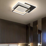 LED luster s diaľkovým ovládaním geometrie kub