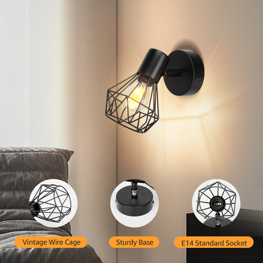 Luster s tienidlom, GRACIE, LC365/1BK, diamant, 1XE14, čierny, kov