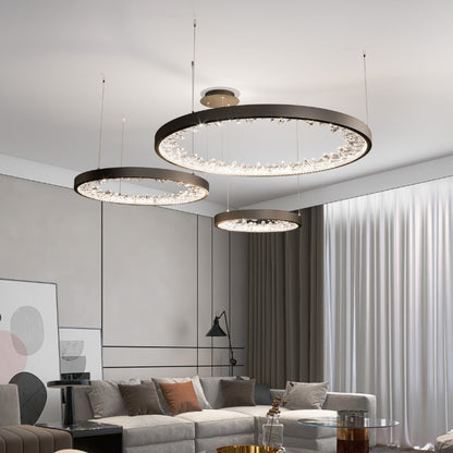 LED LED Casiana s diaľkovým ovládaním, 38W, zlatý, vyhodený